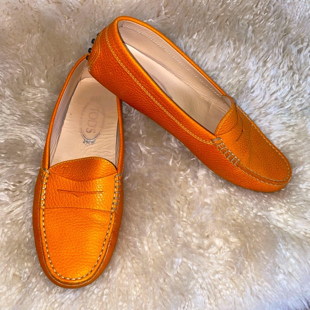 TOD’s Leather Driving Mocs Loafers